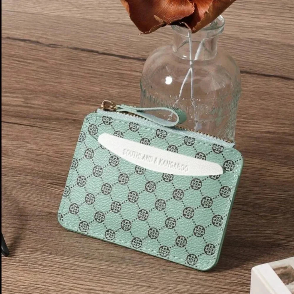 ⚠️Clearance Teal Small & Slim Wallet / Cardholder - Picture 5 of 7
